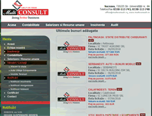 Tablet Screenshot of multiconsult.ro