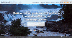 Desktop Screenshot of multiconsult.no